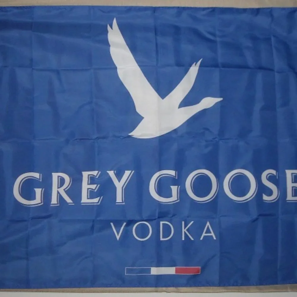 Grey Goose Premium Vodka France 3'x5' Blue Horizontal Flag Banner